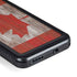 Canadian Flag Dark Wood Galaxy S24 Plus Waterproof Case