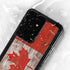 Canadian Flag Dark Wood Galaxy S24 Ultra Waterproof Case