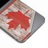 Canadian Flag Dark Wood Galaxy Z Flip6 Skin
