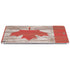 Canadian Flag Dark Wood Apple iPad Air Skin