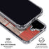 Canadian Flag Dark Wood iPhone 16 Plus Clear Case