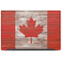 Canadian Flag Dark Wood Dell Latitude Skin