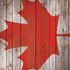 Canadian Flag Dark Wood Moto G6 Skin