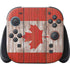 Canadian Flag Dark Wood Nintendo Skins