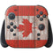 Canadian Flag Dark Wood Nintendo Switch 2 (2025) Joy-Con Controller Skin