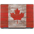 Canadian Flag Dark Wood Notebook 9 Pro 13in (2017) Skin