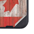 Canadian Flag Dark Wood Otterbox Defender iPhone Skin