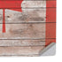 Canadian Flag Dark Wood PS5 Pro Console Skin
