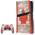 Canadian Flag Dark Wood PlayStation PS5 Skins