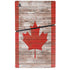 Canadian Flag Dark Wood PS5 Slim Digital Edition Console Skin
