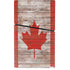 Canadian Flag Dark Wood PS5 Slim Digital Edition Console Skin