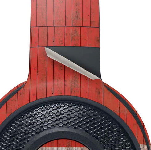 Canadian Flag Dark Wood Razer Kraken X Skin