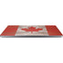 Canadian Flag Dark Wood Laptop Skins