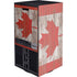 Canadian Flag Dark Wood XBox Series X Digital Edition Console Skin