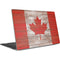 Canadian Flag Dark Wood Dell XPS Skin