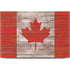 Canadian Flag Dark Wood Dell XPS Skin