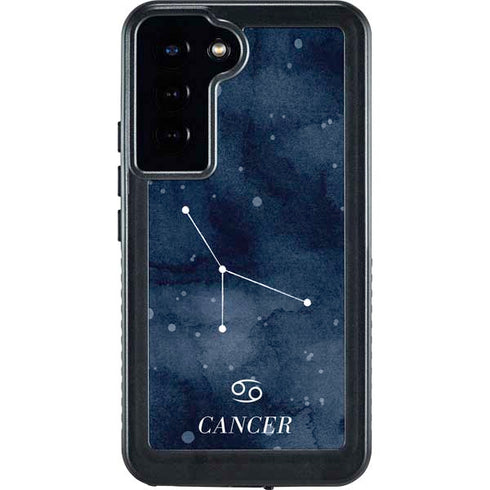 Cancer Constellation Galaxy S24 Plus Waterproof Case