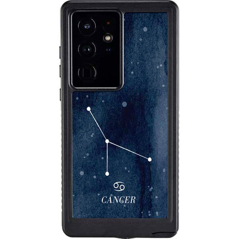 Cancer Constellation Galaxy S24 Ultra Waterproof Case