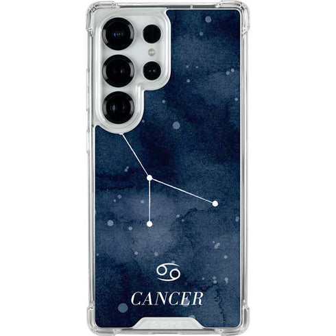 Cancer Constellation Galaxy S25 Ultra Clear Case