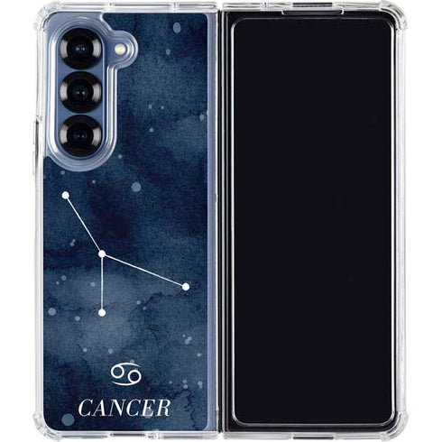 Cancer Constellation Galaxy Z Fold6 Clear Case