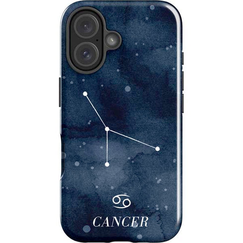 Cancer Constellation iPhone 16 Impact Case