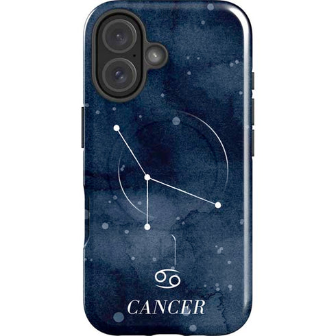 Cancer Constellation iPhone 16 Magsafe Impact Case