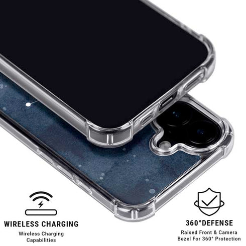 Cancer Constellation iPhone 17 Clear Case