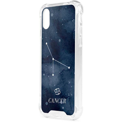 Cancer Constellation iPhone XS Clear Case