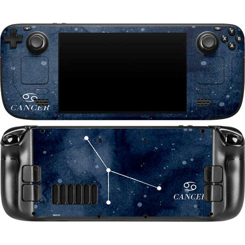 Cancer Constellation Steam Deck Handheld Gaming Computer OLED Skin