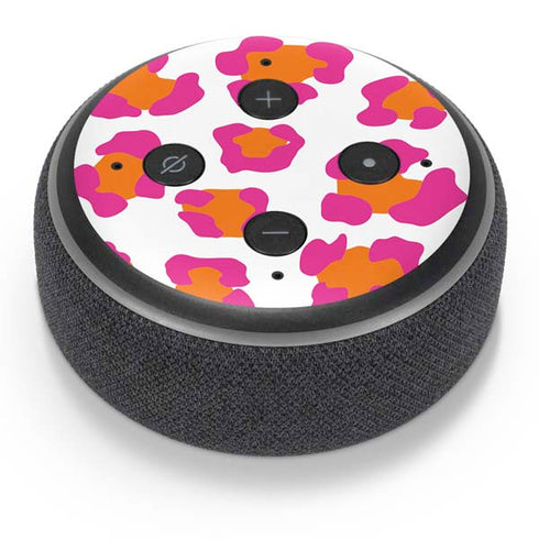 Candy Leopard Animal Print Color Pop Amazon Echo Dot Skin