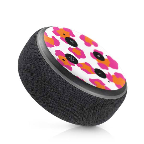 Candy Leopard Animal Print Color Pop Amazon Echo Dot Skin