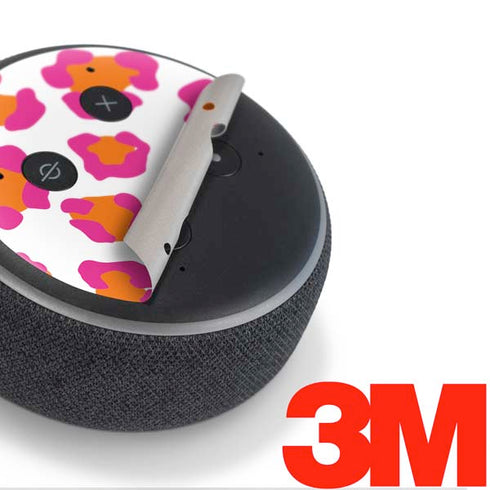 Candy Leopard Animal Print Color Pop Amazon Echo Dot Skin