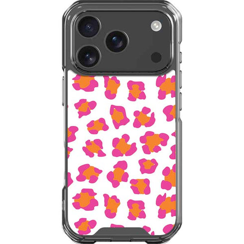 Candy Leopard Animal Print Color Pop iPhone 18 Pro Clear Case