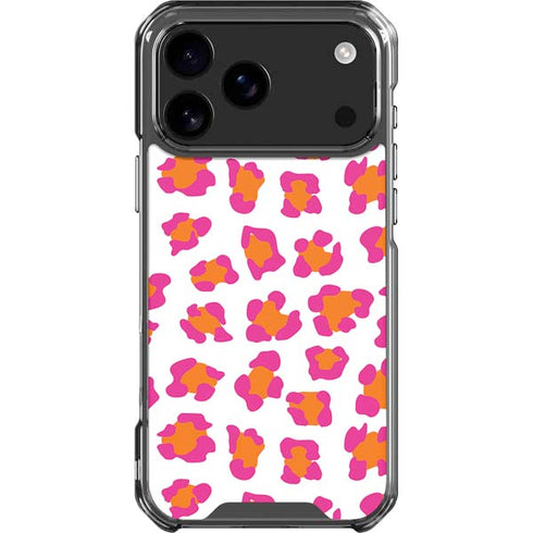 Candy Leopard Animal Print Color Pop iPhone 18 Pro Max Clear Case