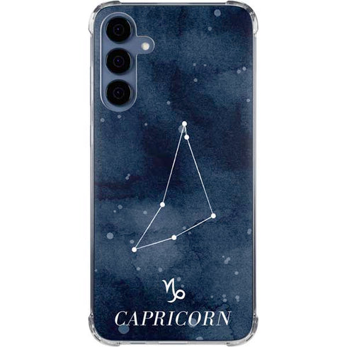 Capricorn Constellation Galaxy A35 5G Clear Case