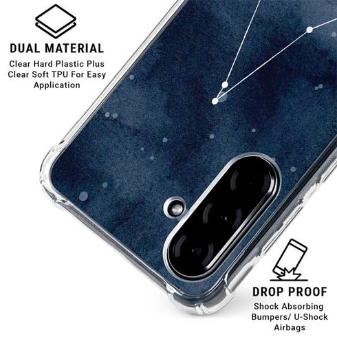 Capricorn Constellation Galaxy A36 5G Clear Case