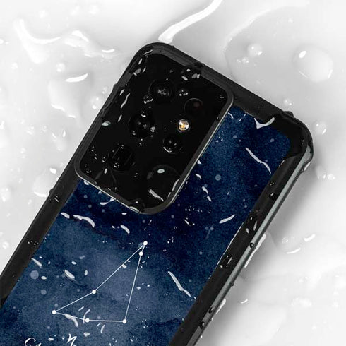 Capricorn Constellation Galaxy S24 Ultra Waterproof Case