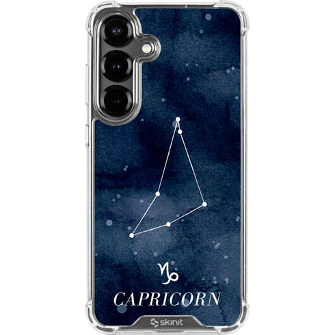 Capricorn Constellation Galaxy S26 Clear Case