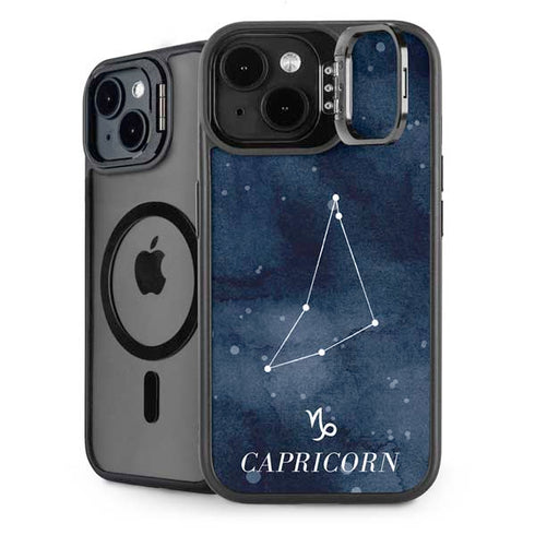 Capricorn Constellation iPhone 14 Kickstand Case