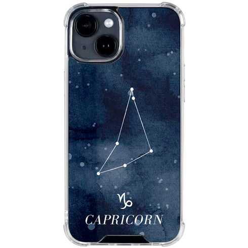 Capricorn Constellation iPhone 15 Clear Case