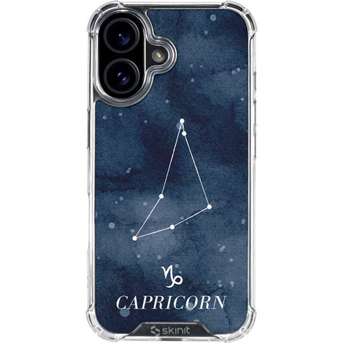 Capricorn Constellation iPhone 16 Clear Case