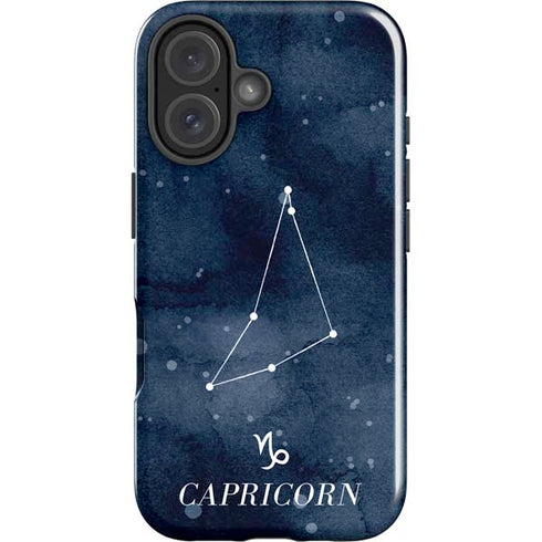 Capricorn Constellation iPhone 16 Impact Case