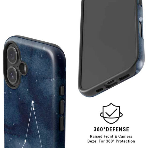 Capricorn Constellation iPhone 16 Magsafe Impact Case