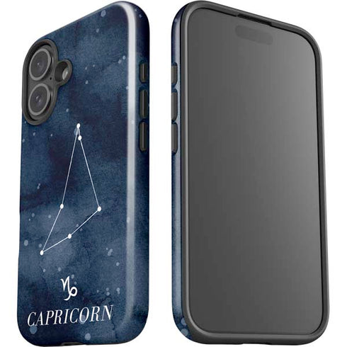 Capricorn Constellation iPhone 16 Plus Impact Case