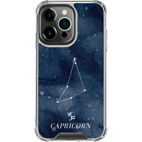 Capricorn Constellation iPhone 16 Pro Clear Case