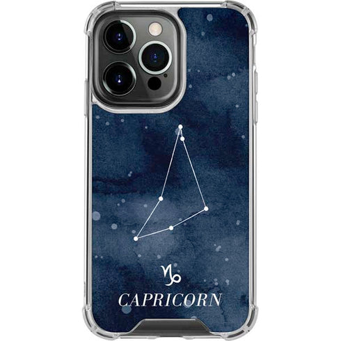 Capricorn Constellation iPhone 16 Pro Max Clear Case