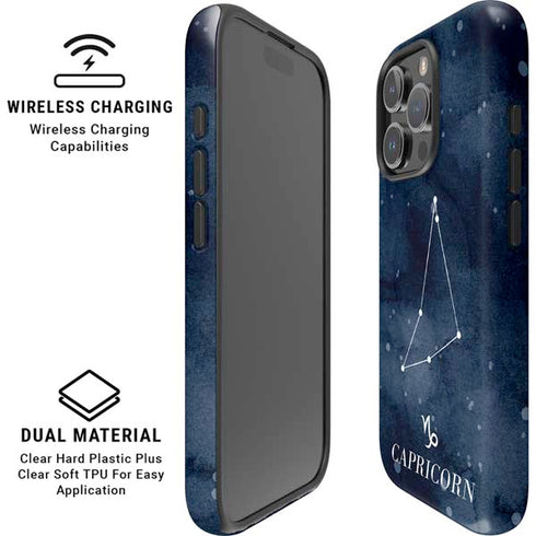 Capricorn Constellation iPhone 16 Pro Max Magsafe Impact Case
