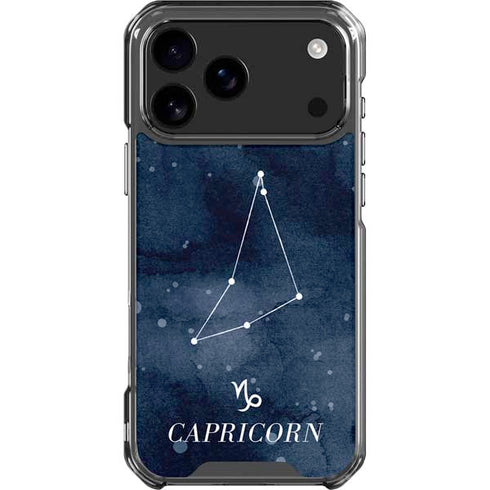Capricorn Constellation iPhone 18 Pro Max Clear Case