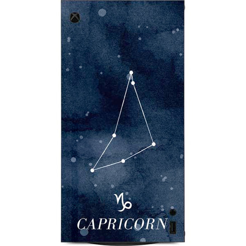 Capricorn Constellation XBox Series X Digital Edition Console Skin