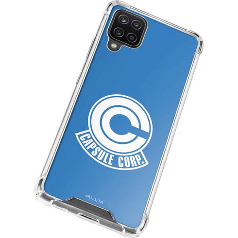 Dragon Ball Z Capsule Corp Galaxy A12 Clear Case